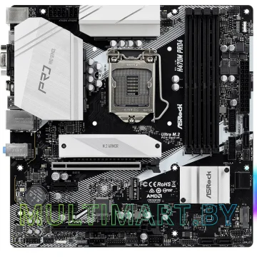 Материнская плата ASRock H470M Pro4 картинка 2